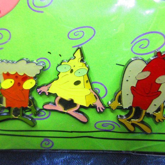 NEW 2018 The Nick Box Culture Fly Nickelodeon Rockos Modern Life Enamel Pin Set - Picture 3 of 7